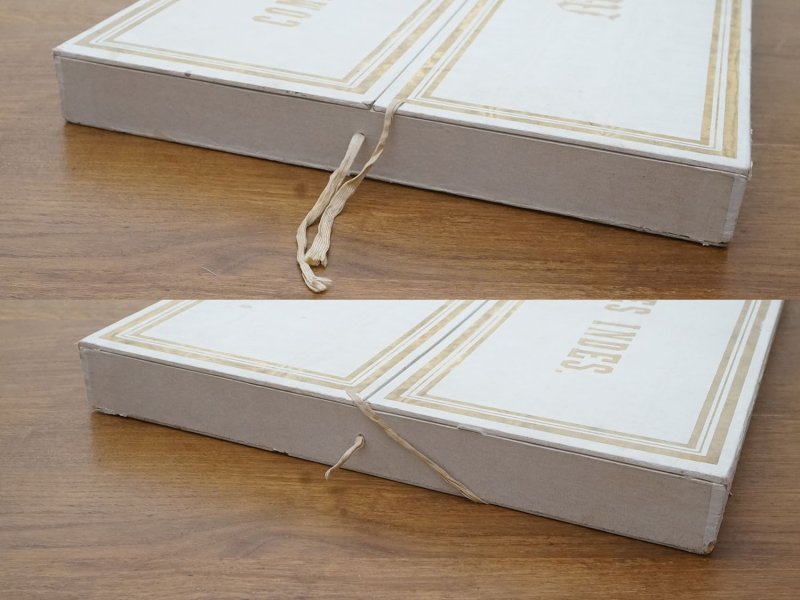 画像15: 19世紀末 アンティーク モノグラム入り シルクショールの大きな紙箱 CAMPANIE DES INDES