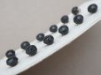 画像5: アンティーク 極小 7mm フレンチジェットのボタン 12ピース (5)