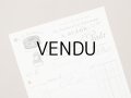 1912年 アンティーク シルク糸メーカー A.SUZOR G.SUZOR & E.PINTA の請求書 