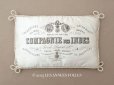 画像17: 19世紀末 アンティーク モノグラム入り シルクショールの大きな紙箱 CAMPANIE DES INDES