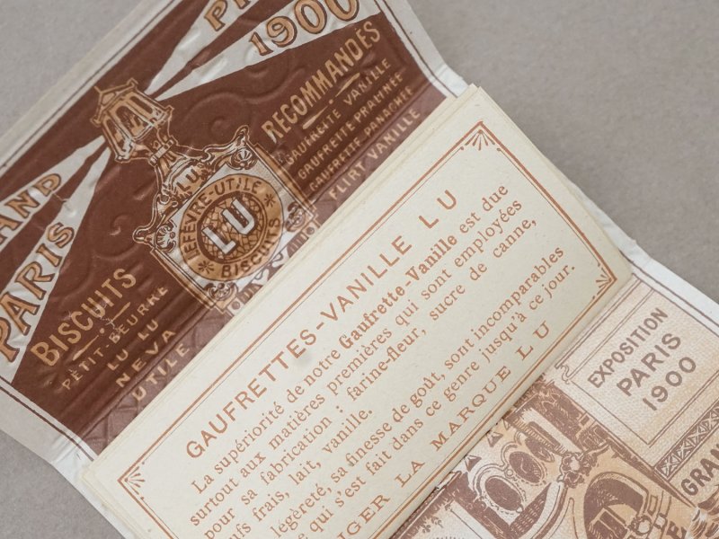 画像10: 1901年 アンティーク『LU』カレンダー ウエハース型 GAUFRETTE VANILLE - LEFEVRE-UTILE -