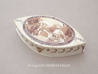 アンティーク パウダーボックス POUDRE SPECIALE POUR BLANCHIR ET ADOUCIR LES MAINS - DORIN PARIS -