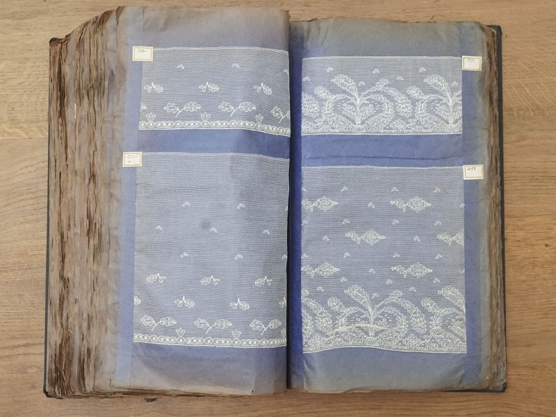 画像26: 1920年頃 アンティーク レースのサンプラー 210ページ