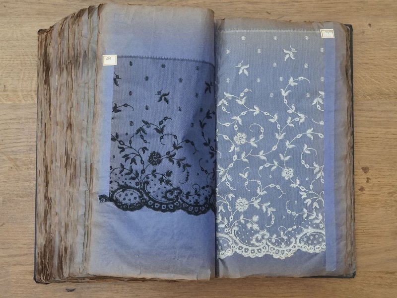 画像28: 1920年頃 アンティーク レースのサンプラー 210ページ