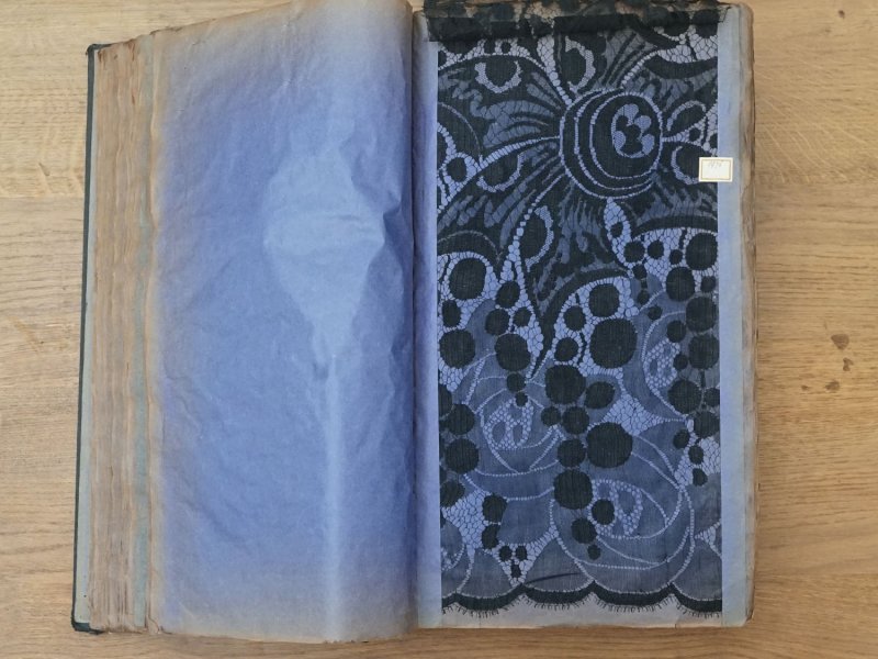 画像11: 1920年頃 アンティーク レースのサンプラー 210ページ