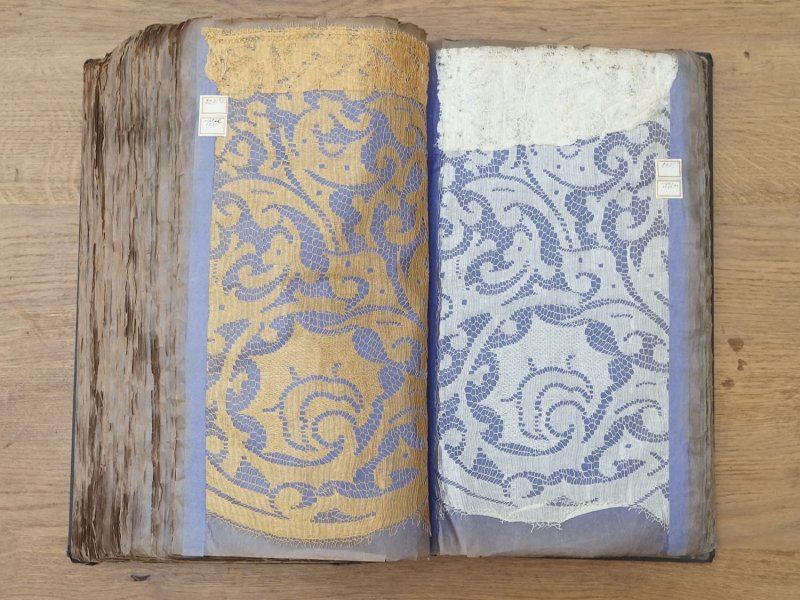 画像30: 1920年頃 アンティーク レースのサンプラー 210ページ