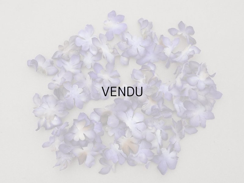 画像8: ＊蚤の市セット＊ロココモチーフ&トリムと菫の布花のセット