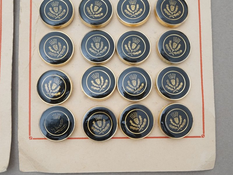 画像3: ＊蚤の市セット＊ミリタリーボタン 48ピースのセット