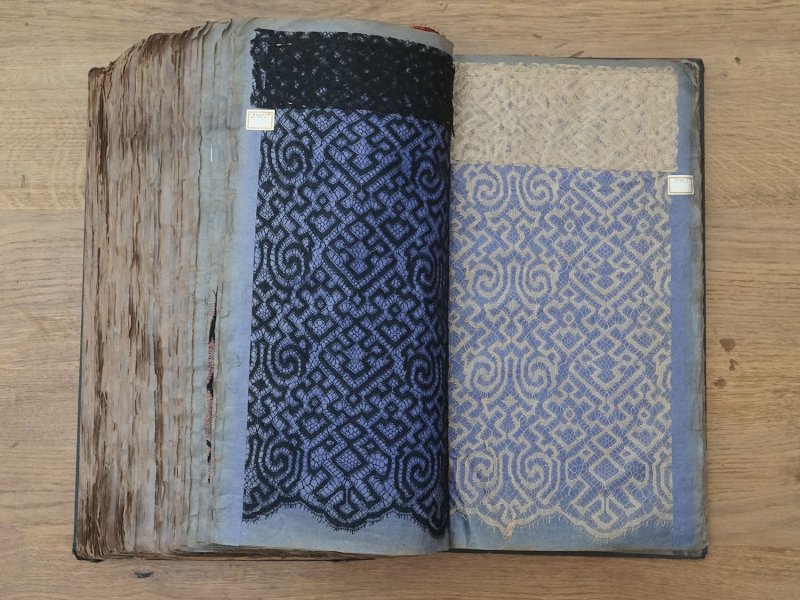 画像31: 1920年頃 アンティーク レースのサンプラー 210ページ