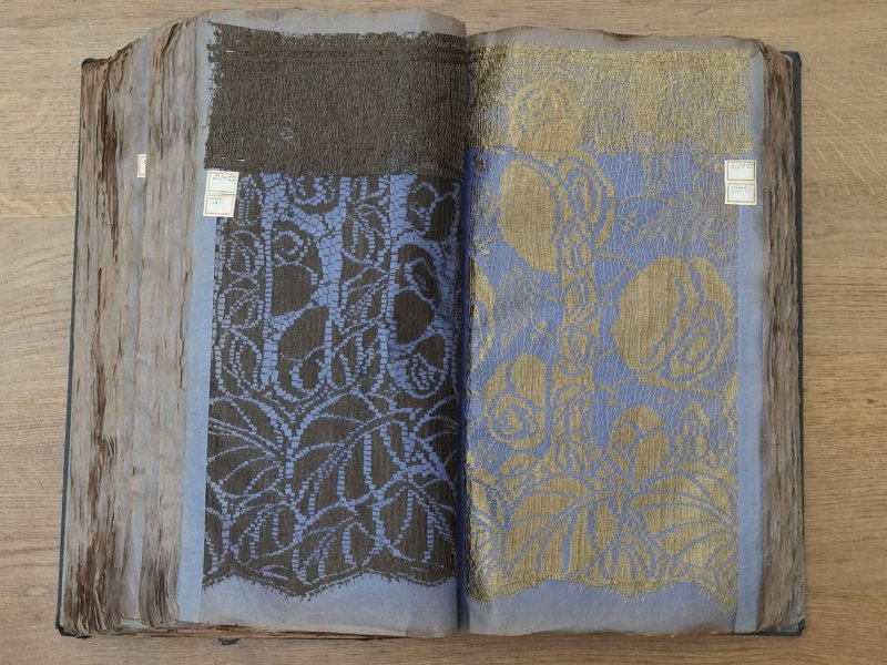 画像22: 1920年頃 アンティーク レースのサンプラー 210ページ