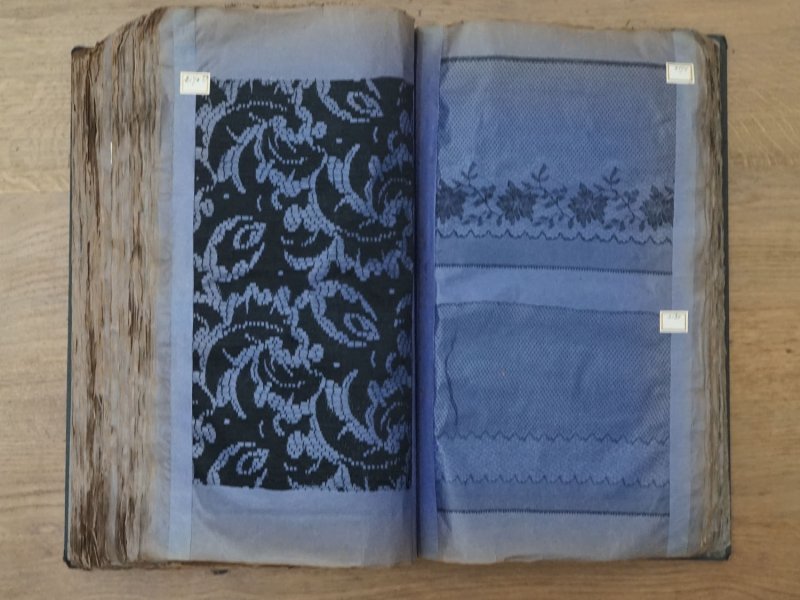 画像25: 1920年頃 アンティーク レースのサンプラー 210ページ