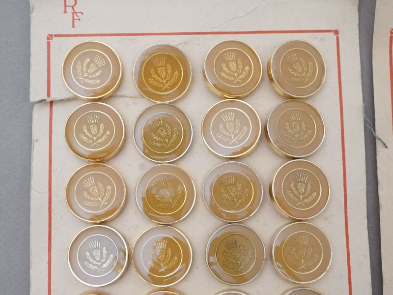 画像4: ＊蚤の市セット＊ミリタリーボタン 48ピースのセット