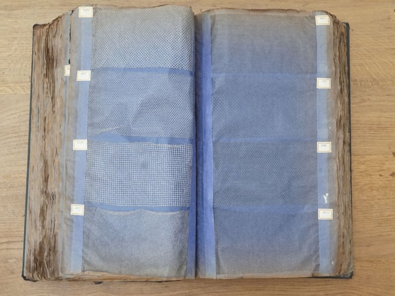 画像19: 1920年頃 アンティーク レースのサンプラー 210ページ