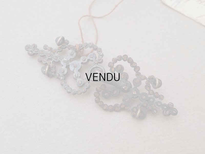 画像6: アンティーク ドール用 とても小さな留め具 スチール製