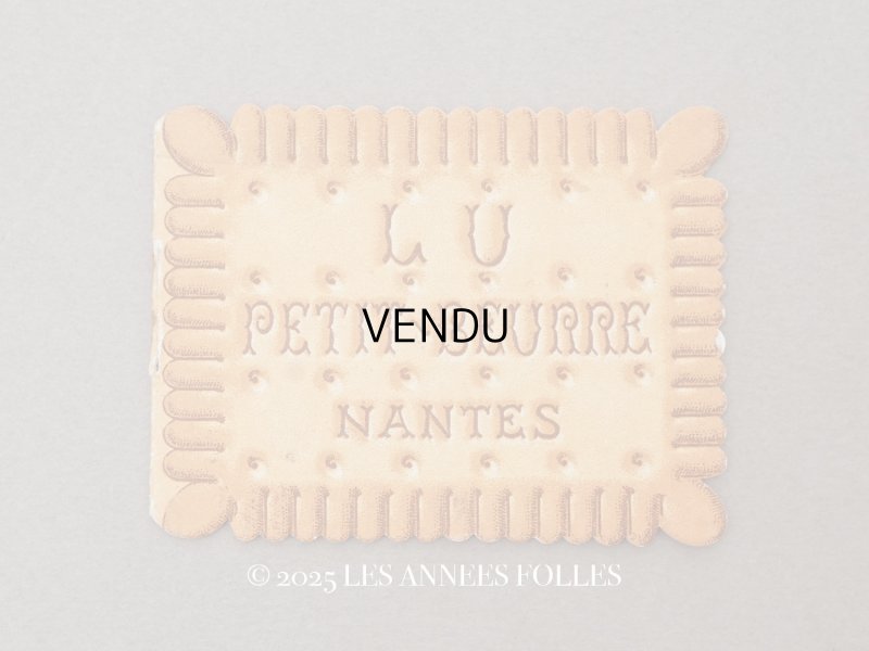 画像1: 1937年 アンティーク『LU』カレンダー PETIT BEURRE NANTES - LEFEVRE-UTILE -