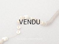 アンティーク ゼラチン製 スパンコール 3mm シャンパンゴールド