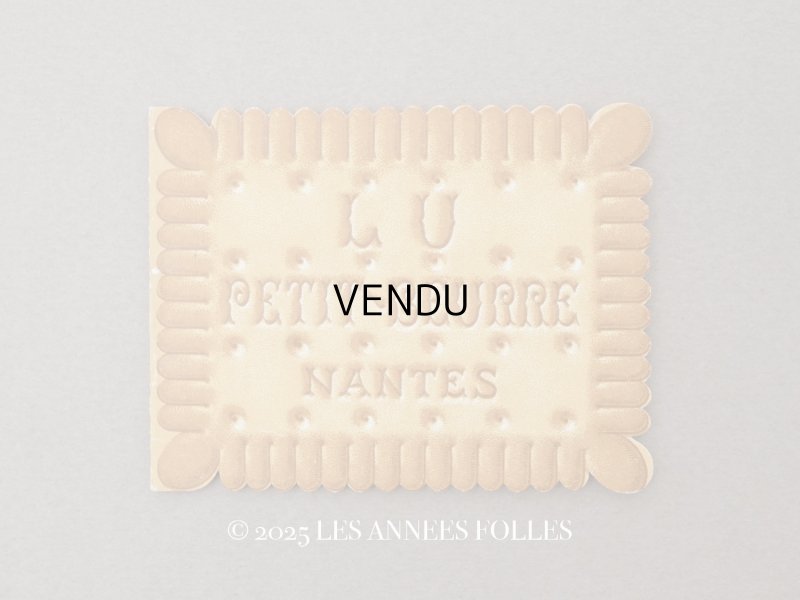 画像1: 1930年 アンティーク『LU』カレンダー PETIT BEURRE NANTES - LEFEVRE-UTILE -