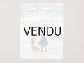 未使用 1900年 アンティーク  パリ万博のセルビエット (ナプキン) - CHOCOLAT MENIER -