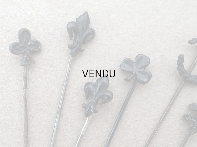 画像3: ＊蚤の市セット＊アンティーク エパングル 7ピースのセット