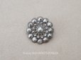画像1: 19世紀初頭 アンティーク カットスチールボタン 2.4cm (1)
