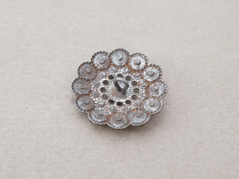 画像3: 19世紀初頭 アンティーク カットスチールボタン 2.4cm
