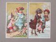 画像4: ＊蚤の市セット＊ アンティーク クロモ 全6点セット - CHOCOLAT GUERIN -BOUTRON - (4)