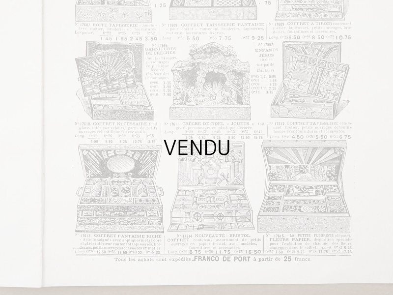 画像12: アンティーク ボンマルシェ 玩具のカタログ  ETRENNES-JOUETS - AU BON MARCHE -