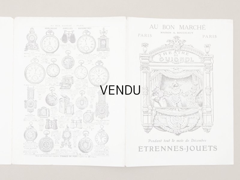 画像13: アンティーク ボンマルシェ 玩具のカタログ  ETRENNES-JOUETS - AU BON MARCHE -