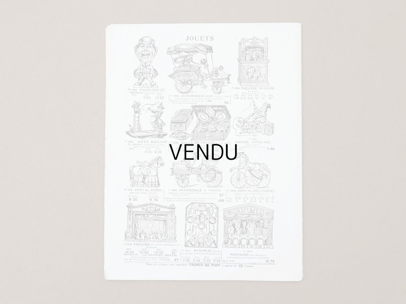 画像3: アンティーク ボンマルシェ 玩具のカタログ  ETRENNES-JOUETS - AU BON MARCHE -