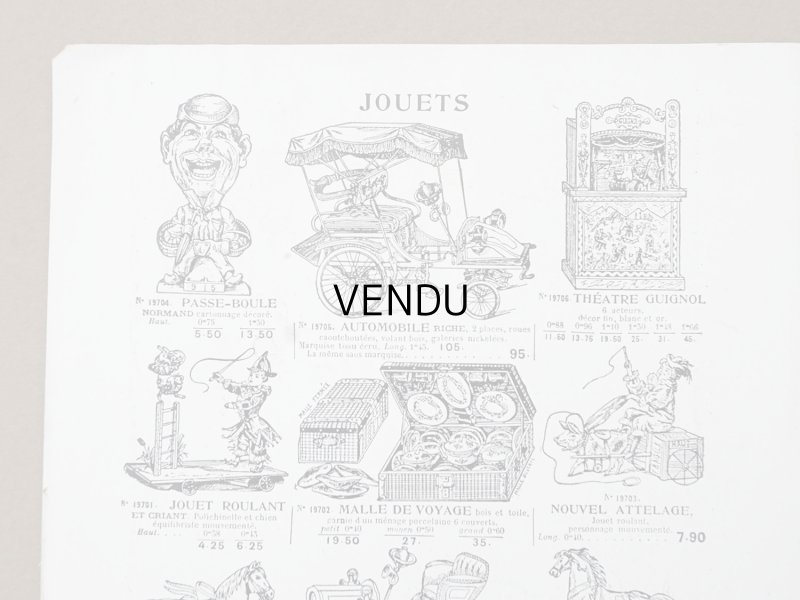 画像6: アンティーク ボンマルシェ 玩具のカタログ  ETRENNES-JOUETS - AU BON MARCHE -