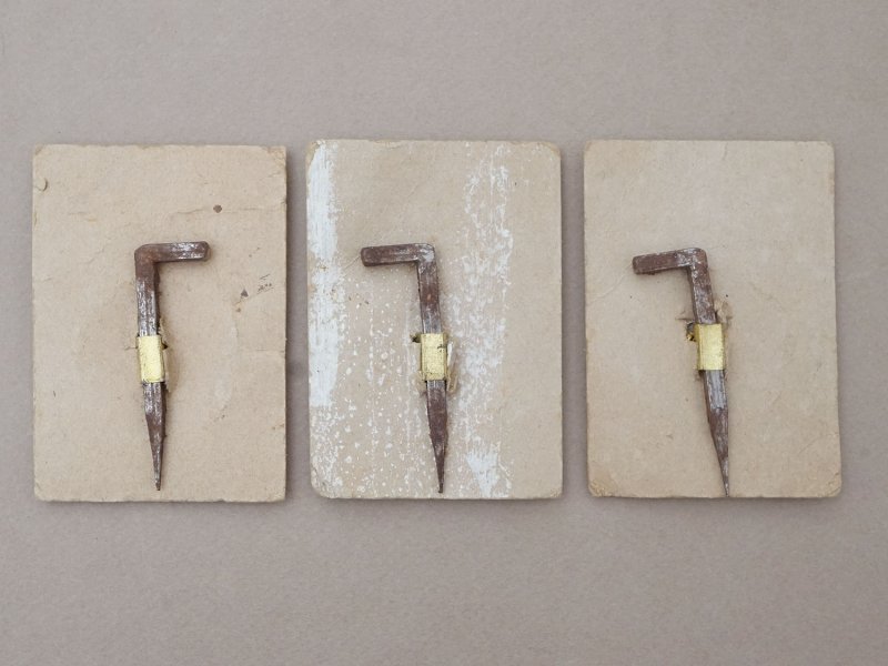 画像3: アンティーク 花のオーナメント 鋲隠し ROSACE POUR TABLEAUX