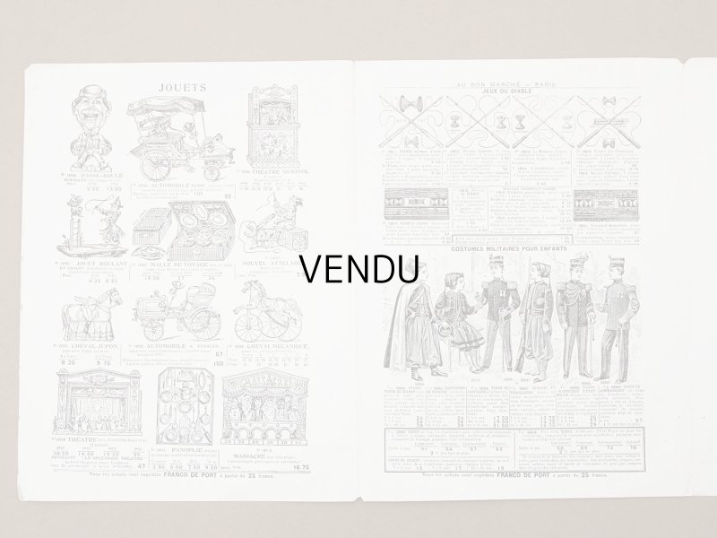 画像5: アンティーク ボンマルシェ 玩具のカタログ  ETRENNES-JOUETS - AU BON MARCHE -