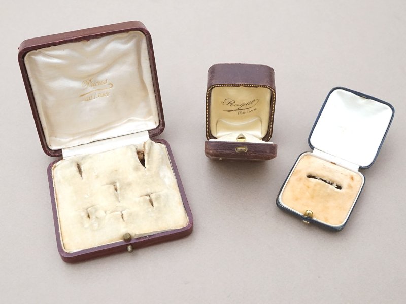 画像3: ＊蚤の市＊アンティーク ジュエリーボックス 3点セット