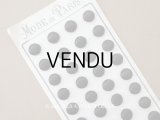 ＊蚤の市＊アンティーク  シルク製 くるみボタン 16mm  36ピース 黒
