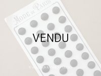 ＊蚤の市＊アンティーク  シルク製 くるみボタン 16mm  36ピース 黒
