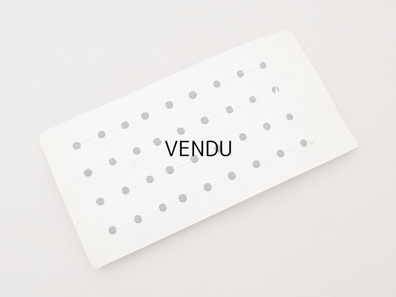 画像5: ＊蚤の市＊ アンティーク シルクサテンのくるみボタン 薔薇のハンドペイント 10mm 黒 36ピースのセット