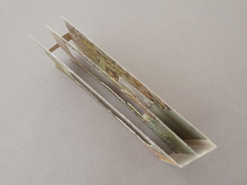 画像5: アンティーク ボンマルシェ 立体 クロモ ブローニュの森 BOIS DE BOULOGNE - AU BON MARCHE PARIS -