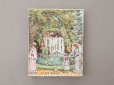 画像1: アンティーク ボンマルシェ 立体 クロモ ブローニュの森 BOIS DE BOULOGNE - AU BON MARCHE PARIS - (1)