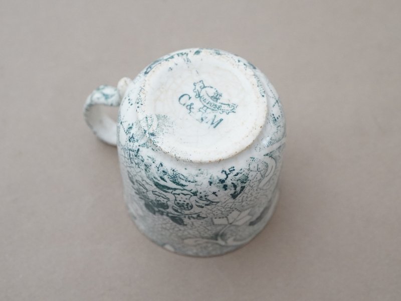 画像9: アンティーク 鈴蘭柄 デミタスカップ - CREIL ET MONTEREAU -