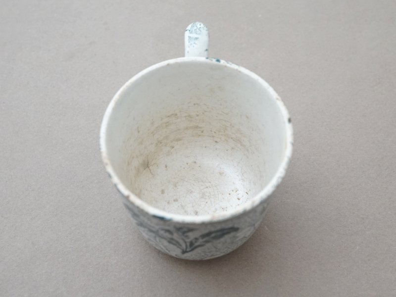 画像8: アンティーク 鈴蘭柄 デミタスカップ - CREIL ET MONTEREAU -