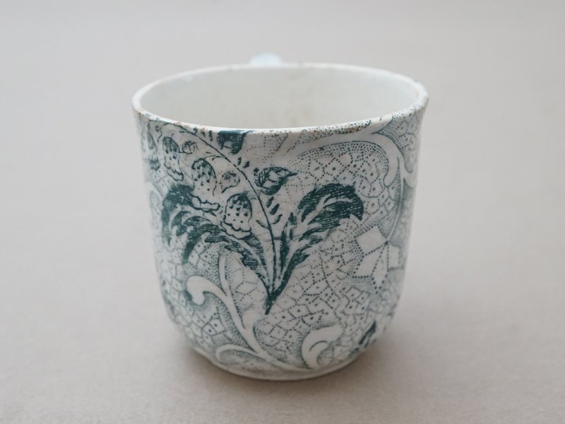 画像4: アンティーク 鈴蘭柄 デミタスカップ - CREIL ET MONTEREAU -