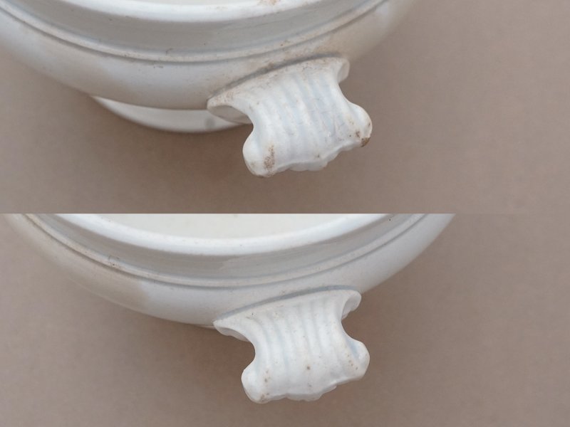 画像8: 1867~1876年 アンティーク クレイユモントロー ポット - CREIL ET MONTEREAU -