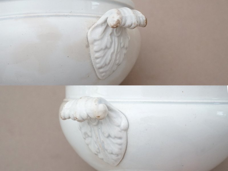 画像9: 1867~1876年 アンティーク クレイユモントロー ポット - CREIL ET MONTEREAU -