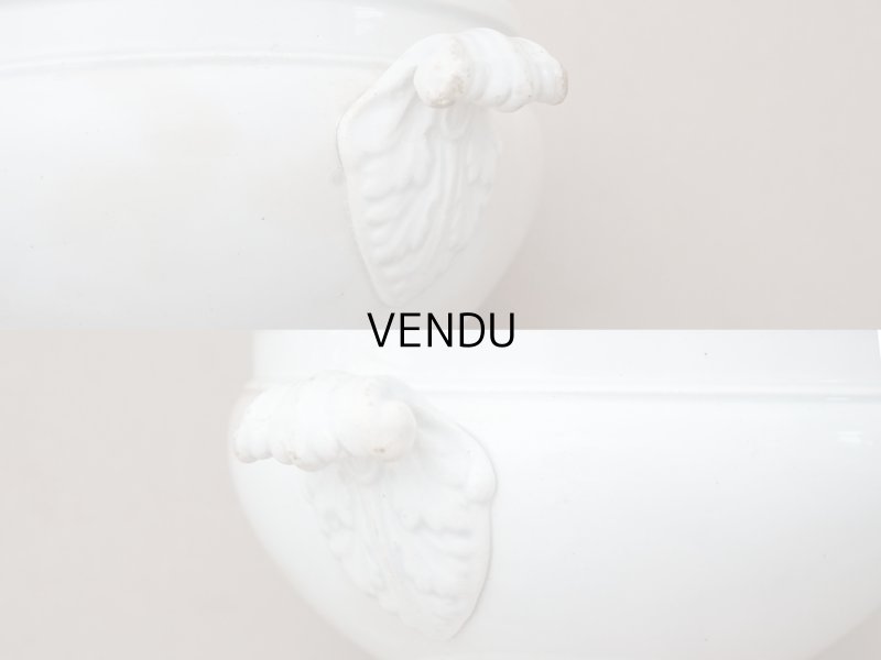 画像9: 1867~1876年 アンティーク クレイユモントロー ポット - CREIL ET MONTEREAU -