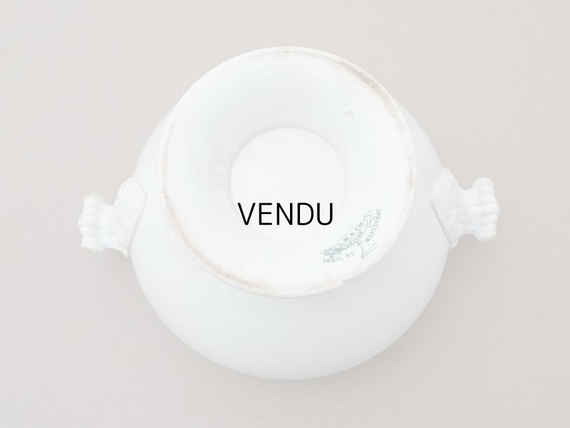 画像10: 1867~1876年 アンティーク クレイユモントロー ポット - CREIL ET MONTEREAU -