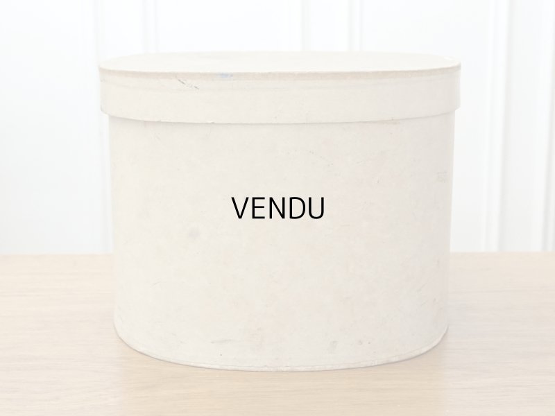 画像4: 19世紀末 アンティーク ハットボックス - A LA BELLE JARDINIERE -