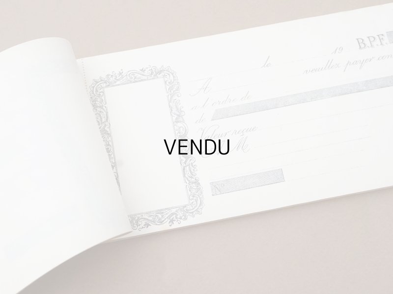 画像8: 1931年 アンティーク 為替手形帳 CARNET DE TRAITES 