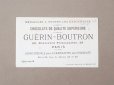 画像2: アンティーク クロモ 楽譜と少女  LA MUSIQUE - CHOCOLAT GUERIN-BOUTRON - (2)