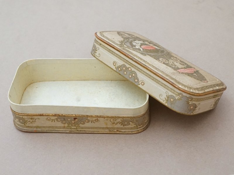 画像8: 1914年 アンティーク 天使のパフュームボックス BARONNIE - GELLE FRERES PARIS -