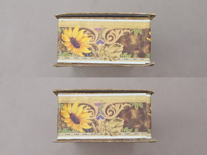 画像4: アンティーク 向日葵のソープボックス SAVON HELIANTHIS D'OR - VICTOR VAISSIER PARIS - 